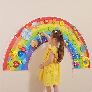 Wall activity panel - rainbow